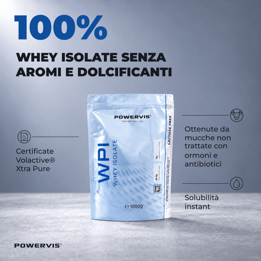 WPI - Proteine Isolate 100% Natural Certificate Volactive® XTRA PURE senza Aromi e Dolcificanti