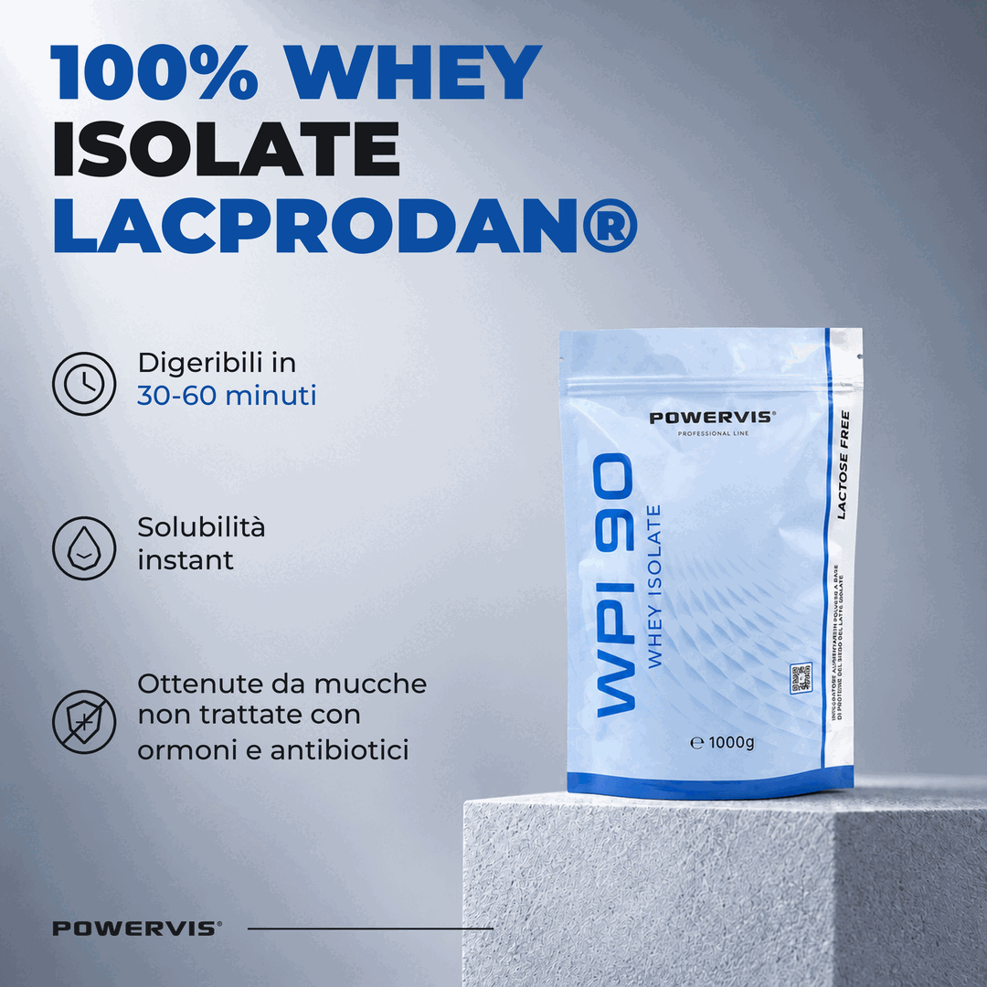 WPI 90 - Proteine del siero del latte Isolate Certificate Lacprodan® UW 90