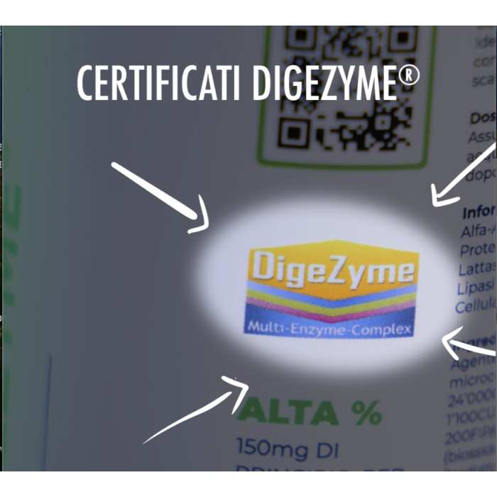 DIGEZYME® - Enzimi Digestivi in Compresse Digezyme®